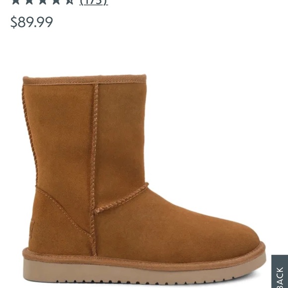 Ugg Boots (Koolaburra by Uggs) Short Chestnut, Women’s Size 7 - Picture 1 of 9